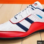 태권도 운동화 추천 - A detailed close-up of a pair of lightweight taekwondo shoes designed for optimal ankle support and ...